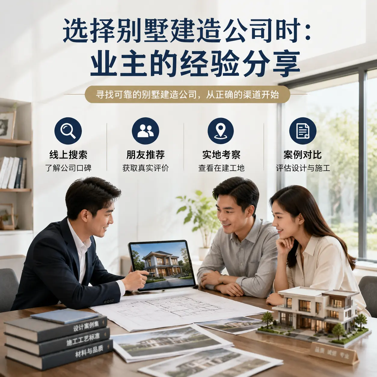 选择别墅建造公司时: 天津 业主的经验分享