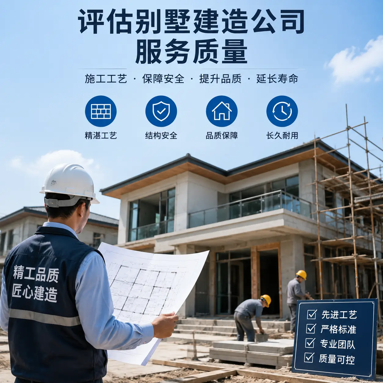 如何评估 天津 别墅建造公司的服务质量？
