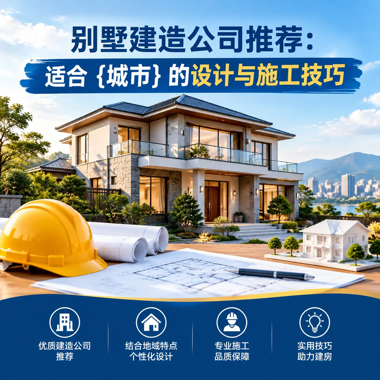 别墅建造公司推荐:适合 天津 的设计与施工技巧
