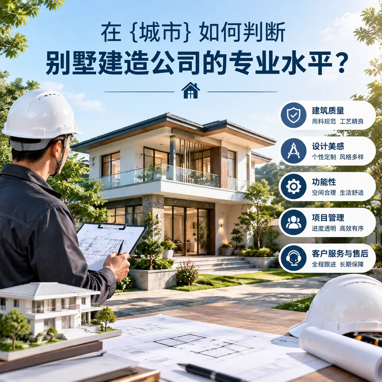 在 天津 如何判断别墅建造公司的专业水平？