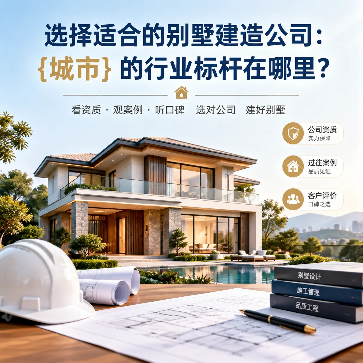 选择适合的别墅建造公司: 天津 的行业标杆在哪里?