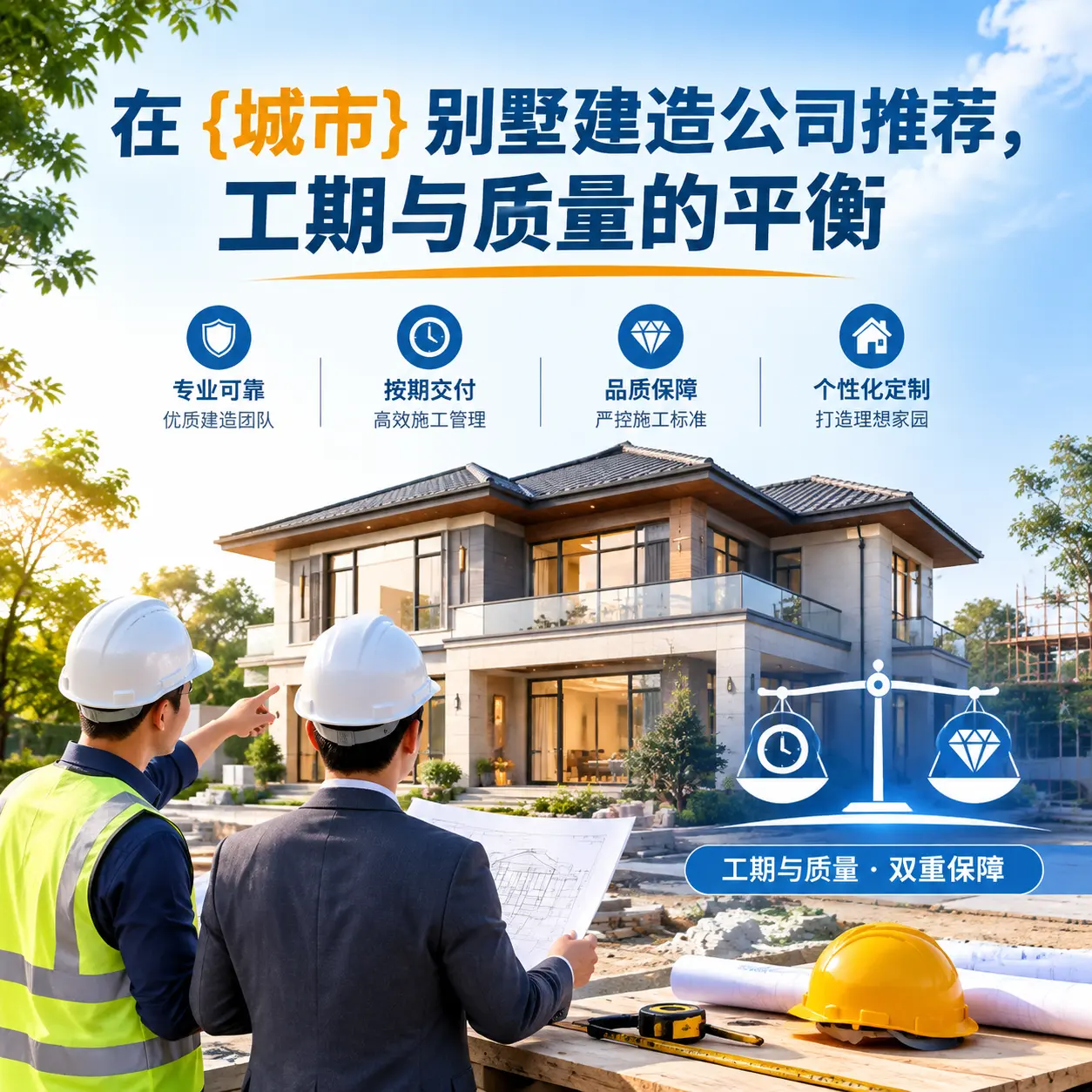 在 天津 别墅建造公司推荐，工期与质量的平衡