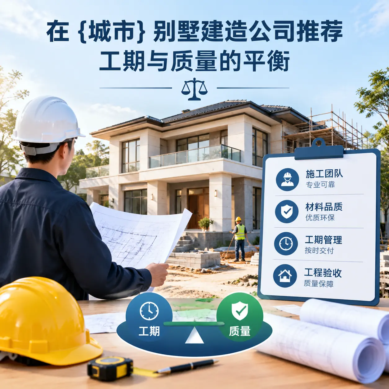 在 天津 别墅建造公司推荐，工期与质量的平衡