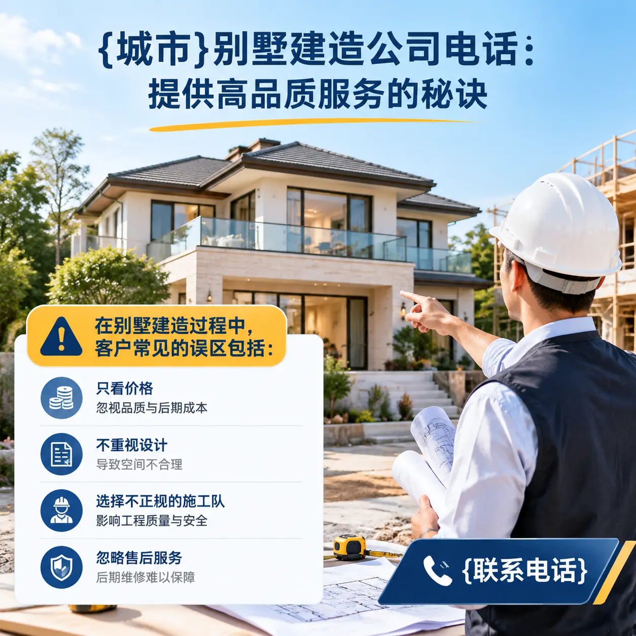 天津别墅建造公司电话：提供高品质服务的秘诀