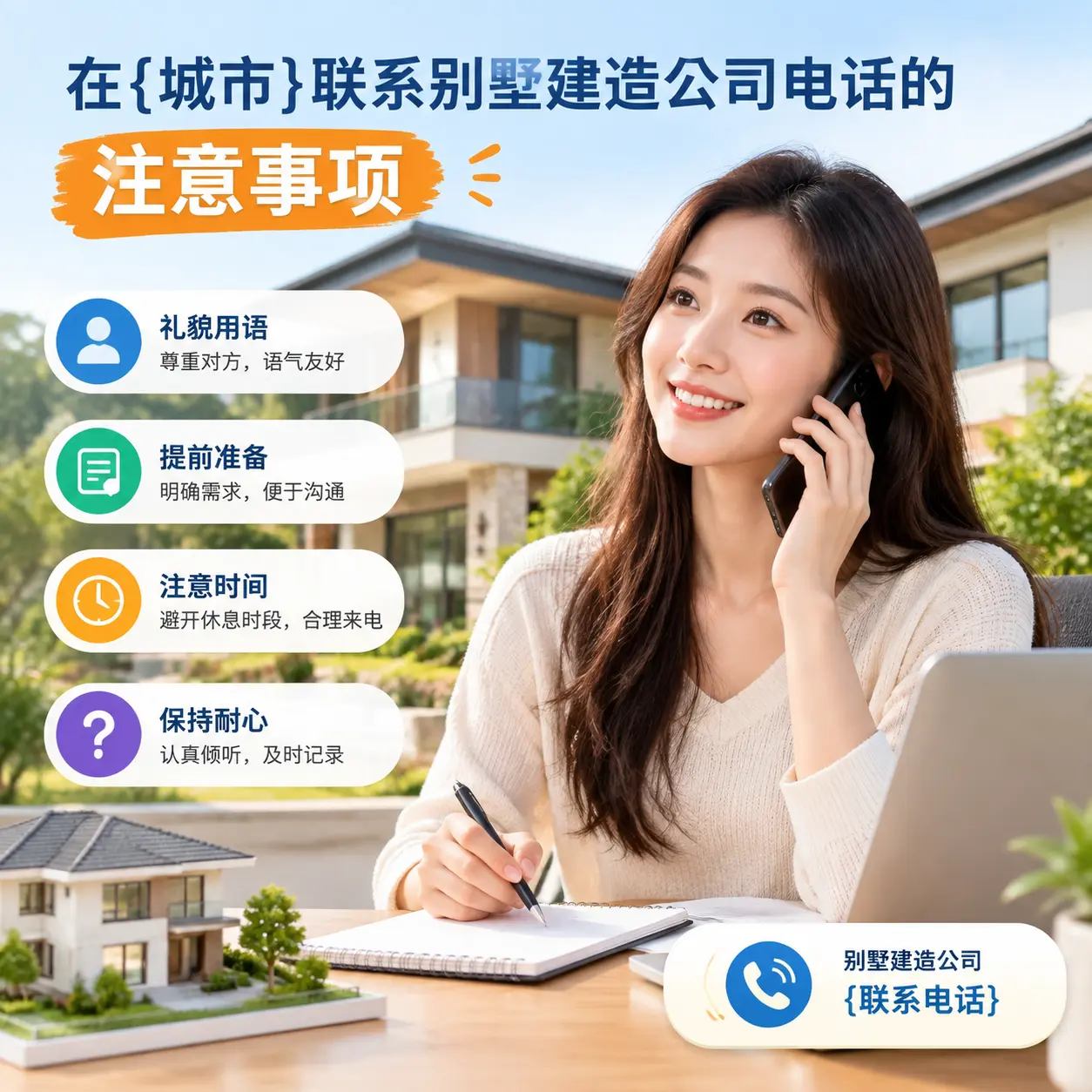 在天津联系别墅建造公司电话的注意事项
