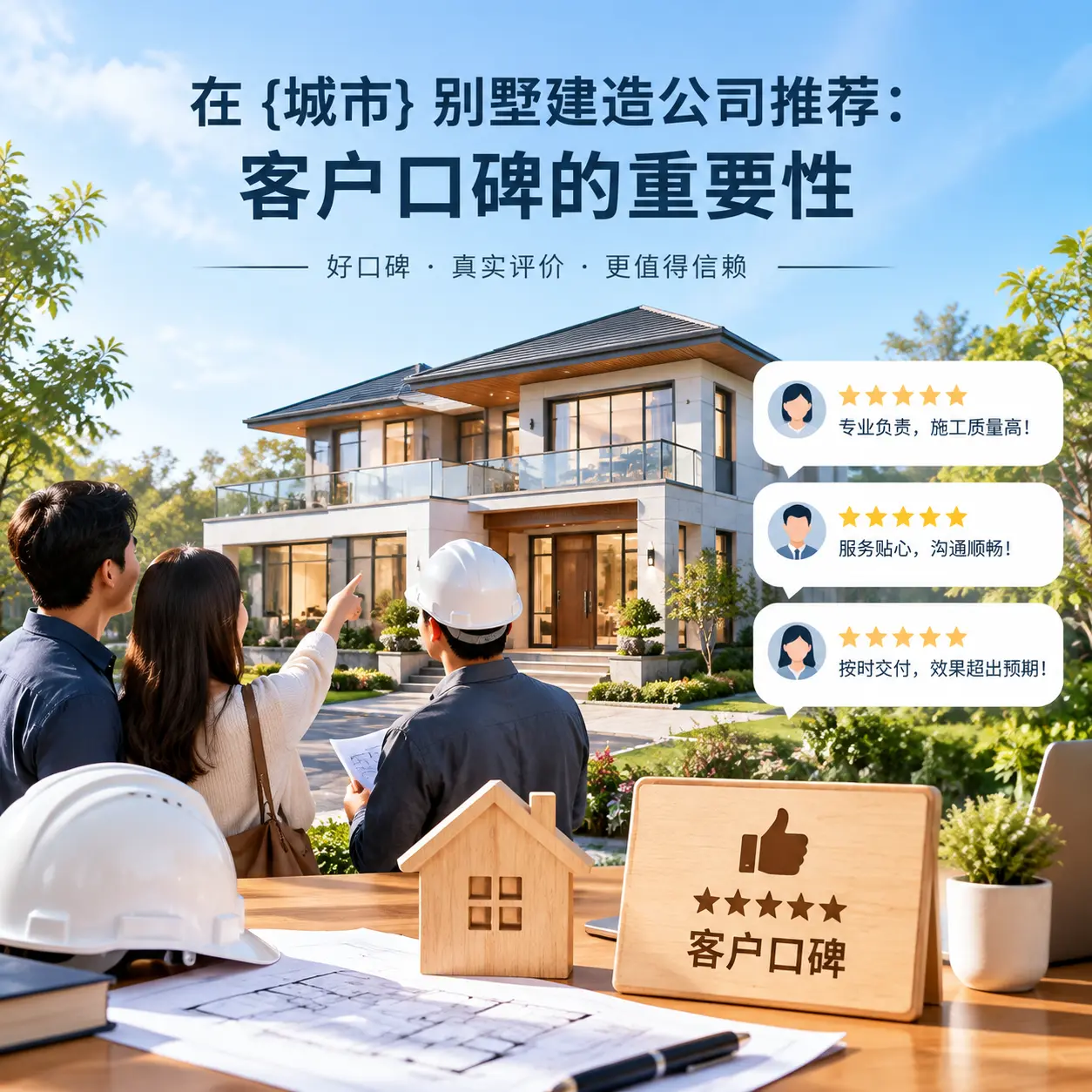 在 天津 别墅建造公司推荐：客户口碑的重要性