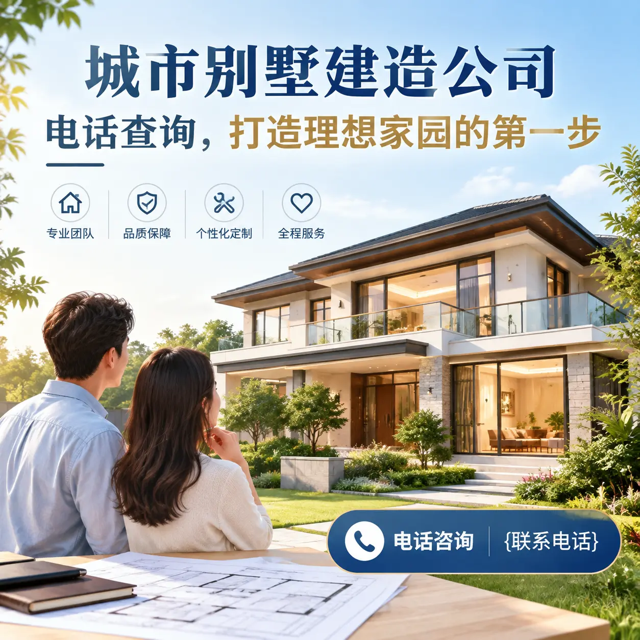 天津别墅建造公司电话查询，打造理想家园的第一步