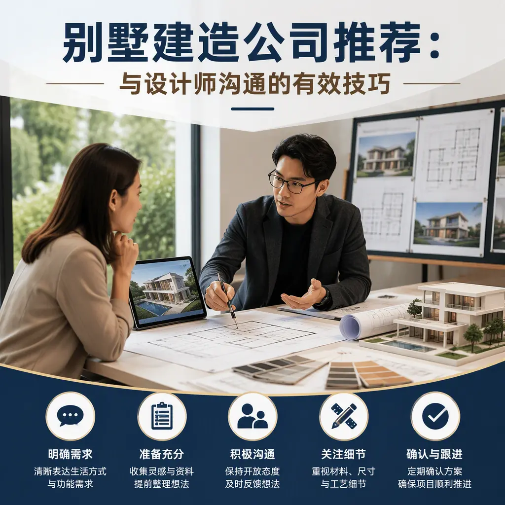 别墅建造公司推荐:与设计师沟通的有效技巧在 天津