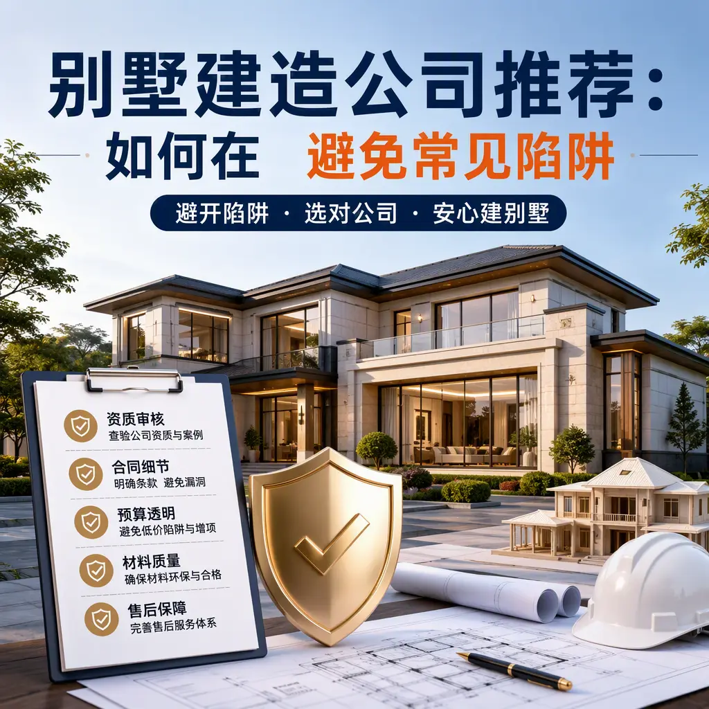 别墅建造公司推荐:如何在 天津 避免常见陷阱