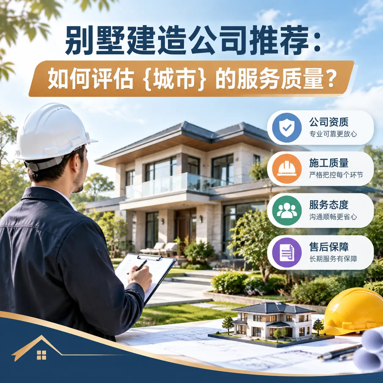 别墅建造公司推荐:如何评估 天津 的服务质量?