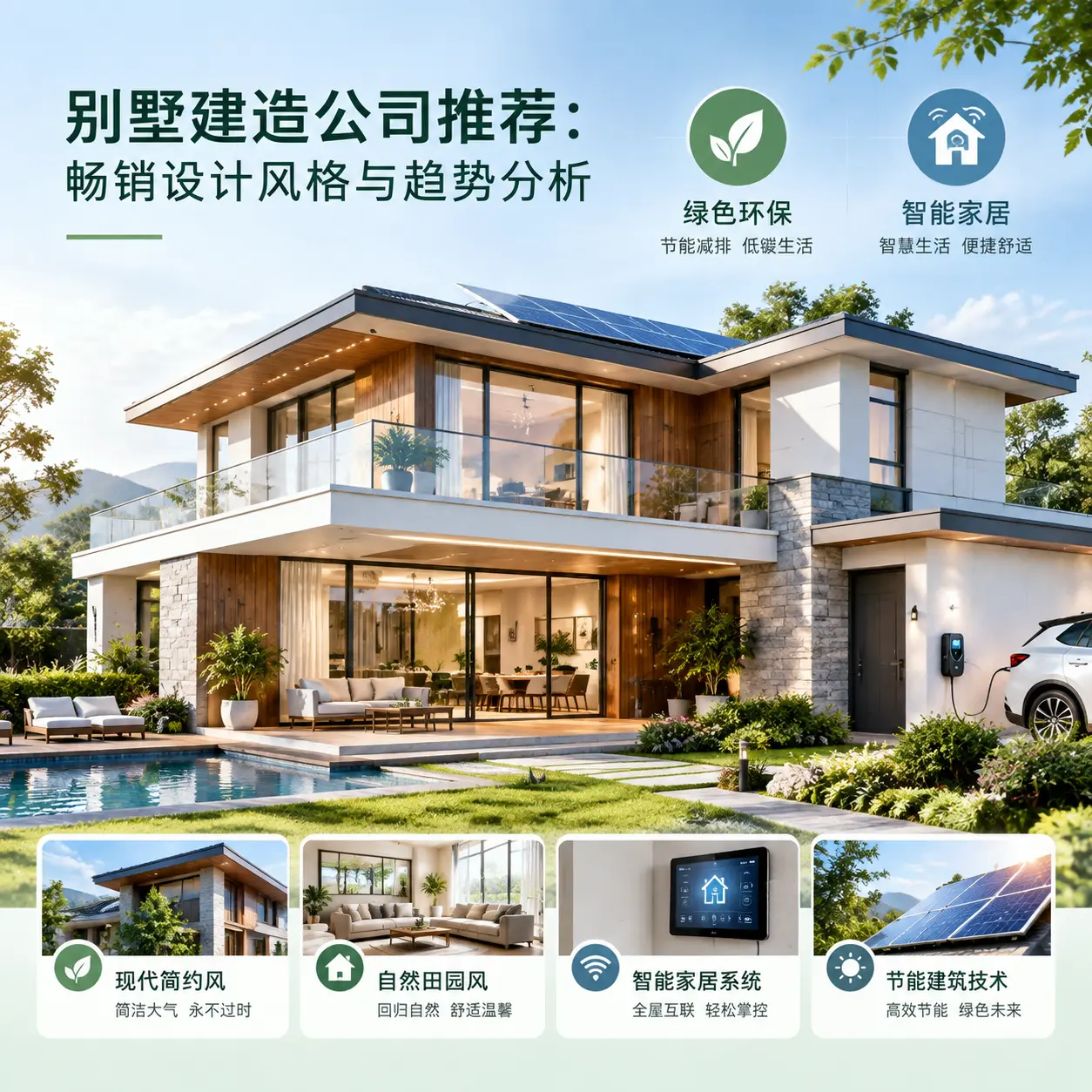 别墅建造公司推荐： 天津 畅销设计风格与趋势分析