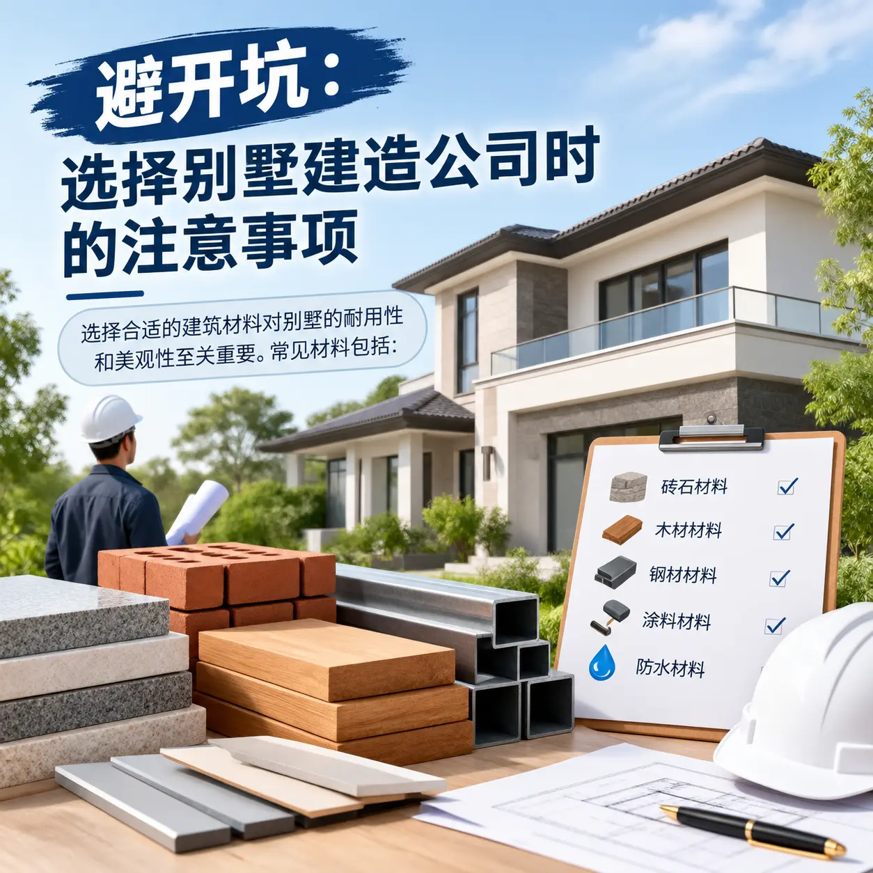 避开坑:选择 天津 别墅建造公司时的注意事项