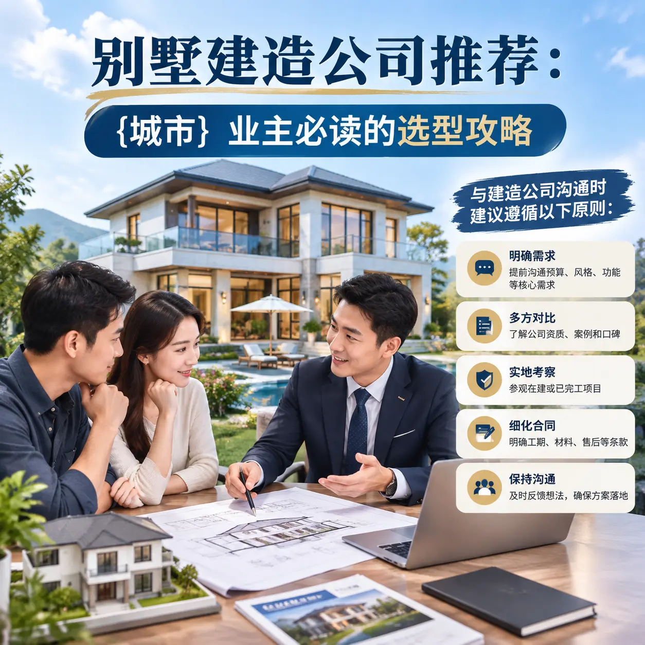 别墅建造公司推荐: 天津 业主必读的选型攻略