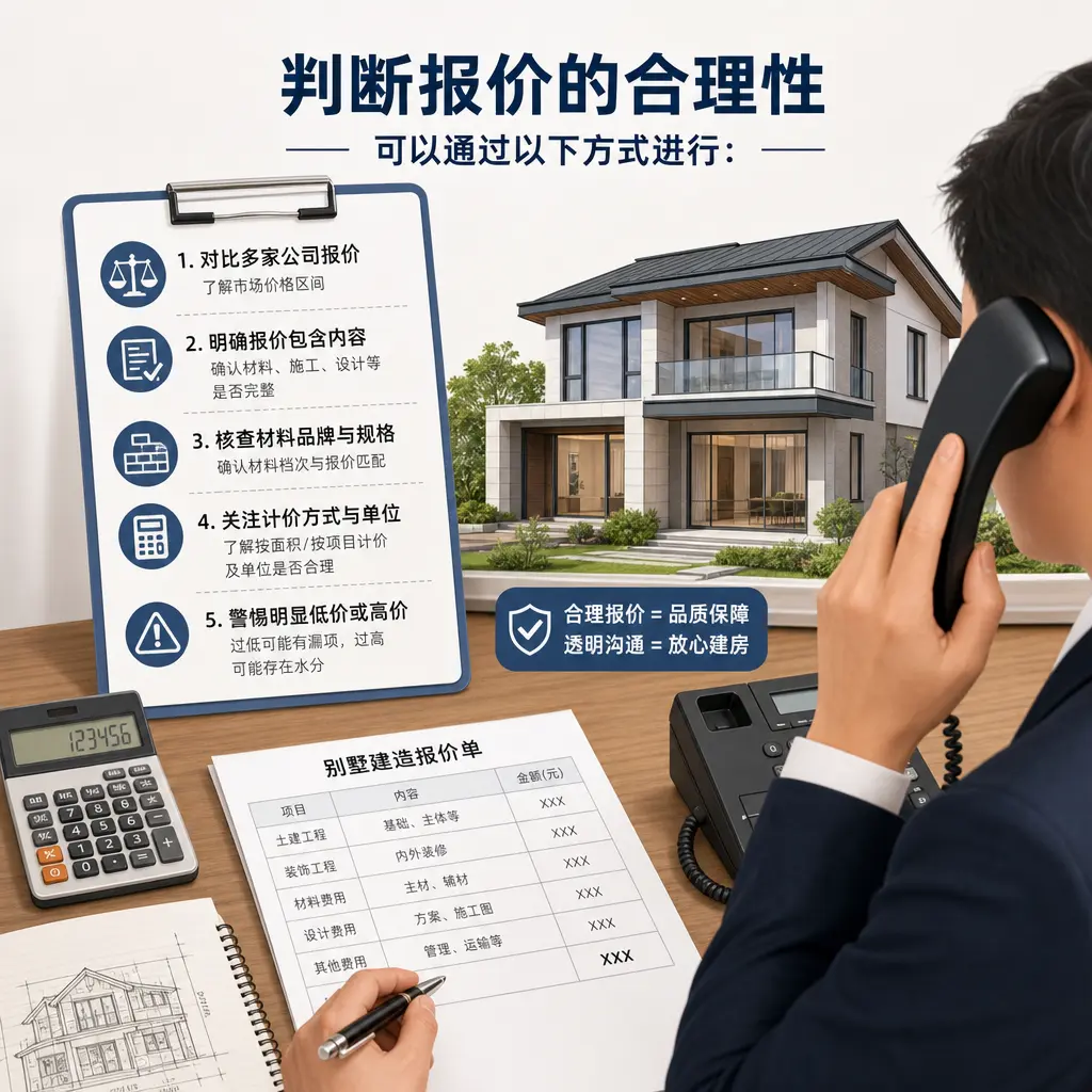 选择天津别墅建造公司时,电话咨询的注意事项