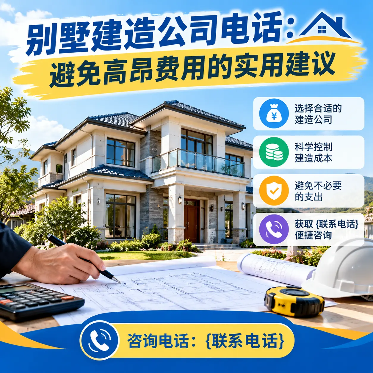 天津别墅建造公司电话：避免高昂费用的实用建议