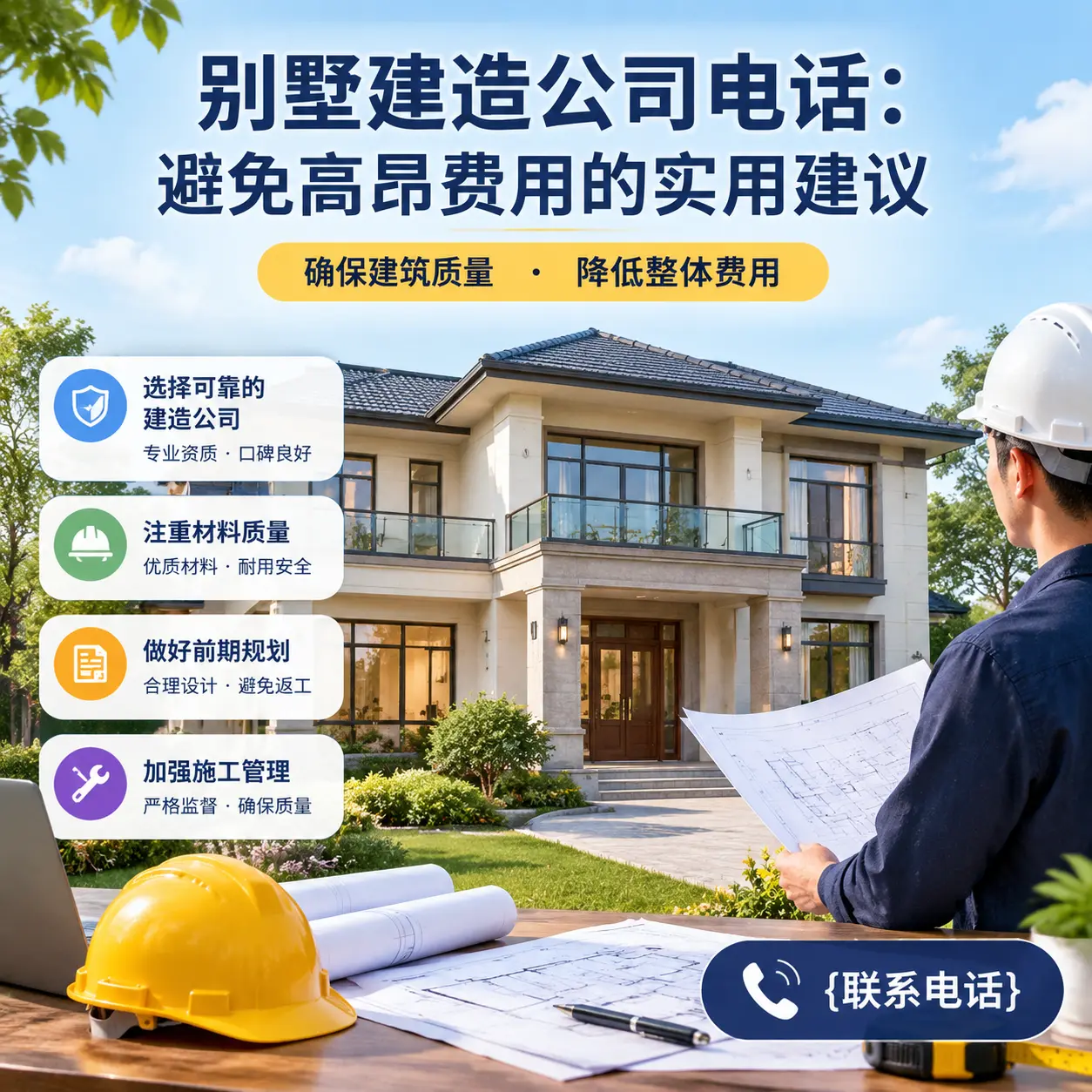 天津别墅建造公司电话：避免高昂费用的实用建议
