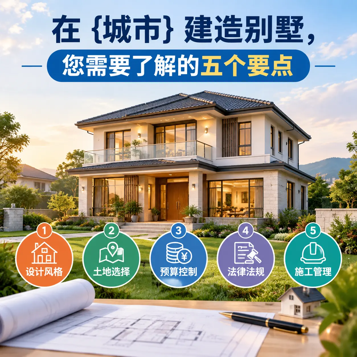 在 天津 建造别墅,您需要了解的五个要点