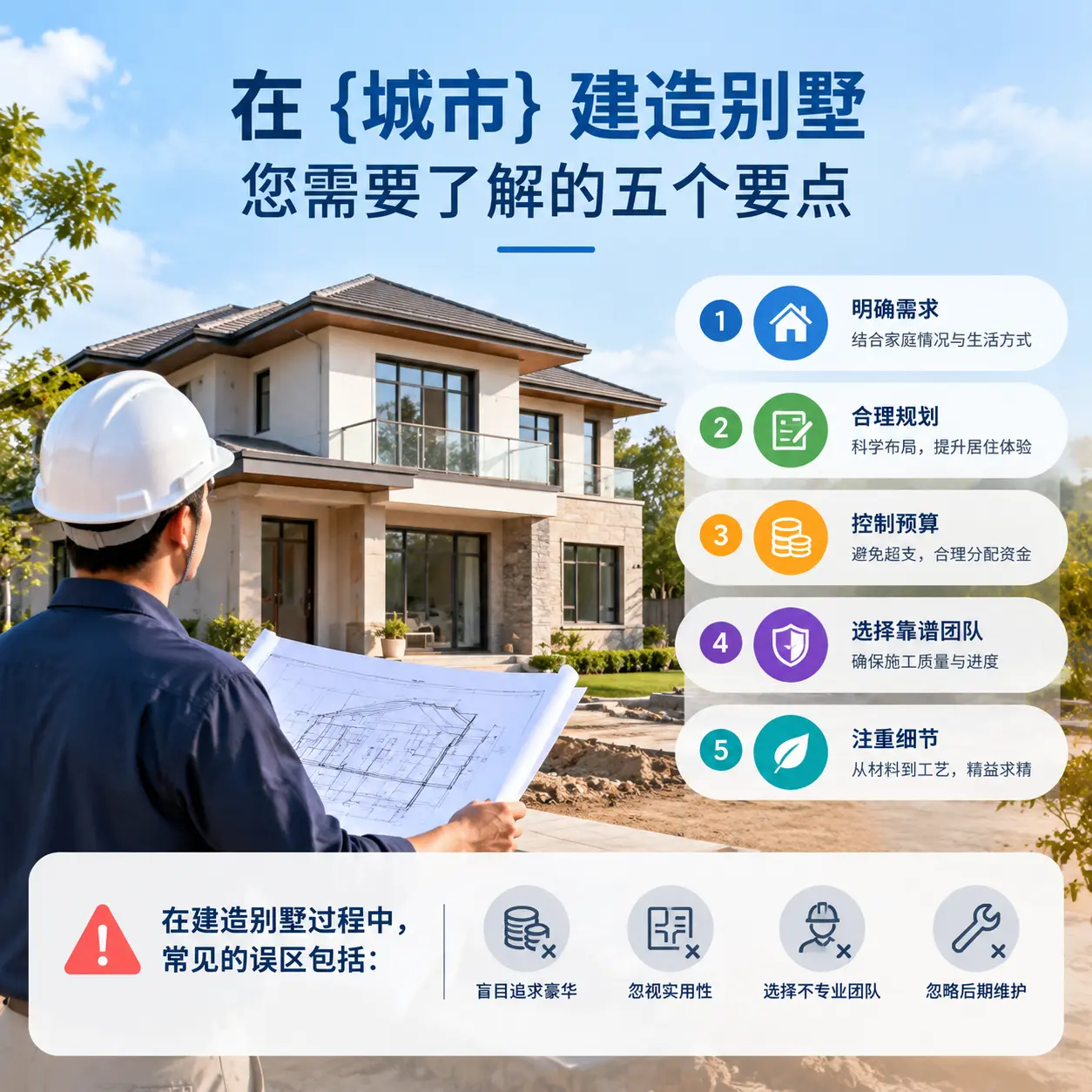 在 天津 建造别墅,您需要了解的五个要点
