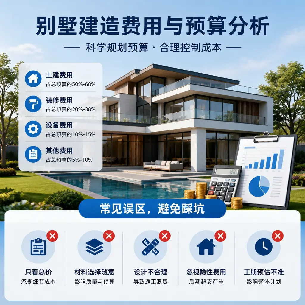 别墅建造公司推荐： 天津 建造别墅的费用与预算分析