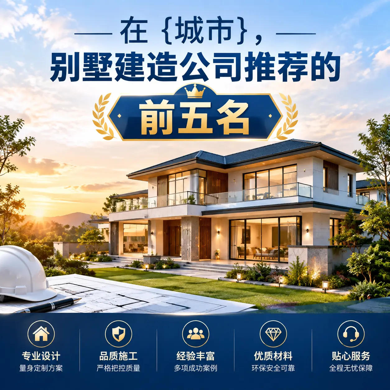 在 天津,别墅建造公司推荐的前五名