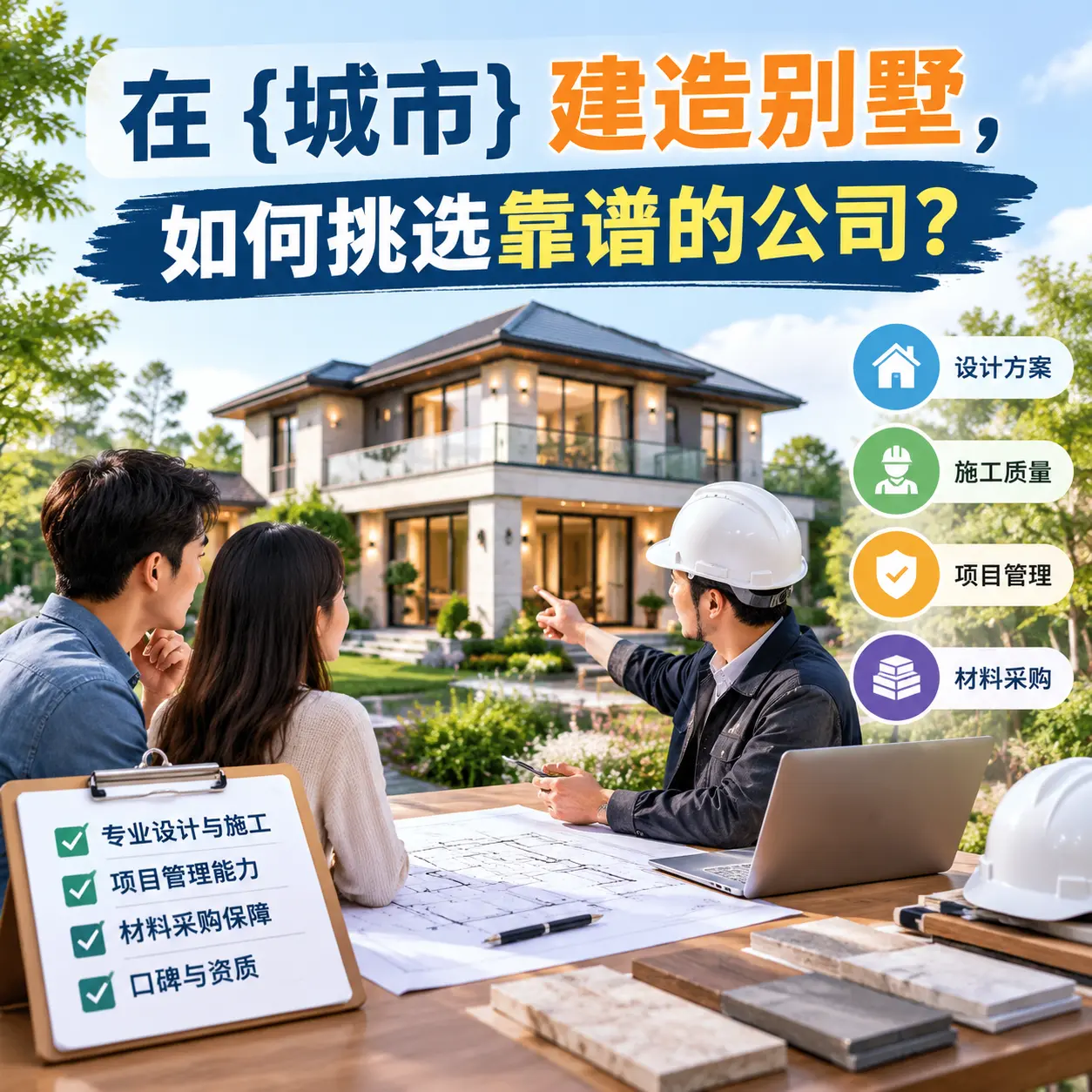 在 天津 建造别墅,如何挑选靠谱的公司?