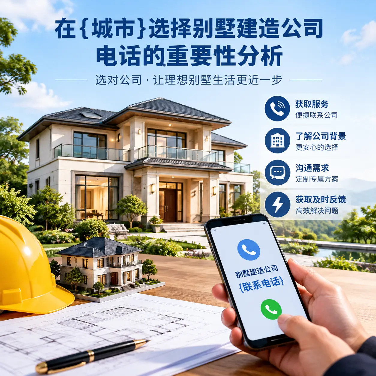 在天津选择别墅建造公司电话的重要性分析