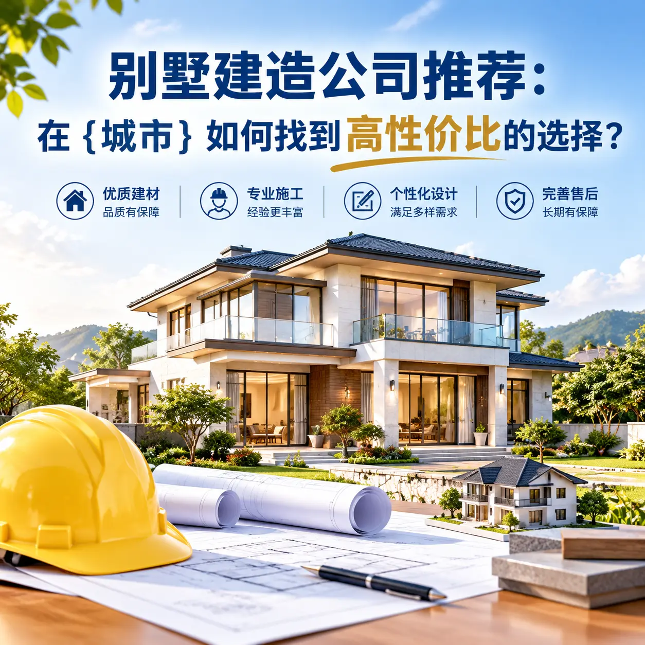 别墅建造公司推荐：在 天津 如何找到高性价比的选择？