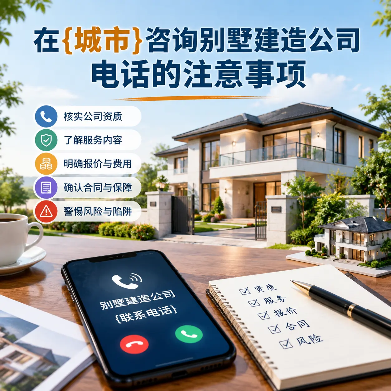 在天津咨询别墅建造公司电话的注意事项