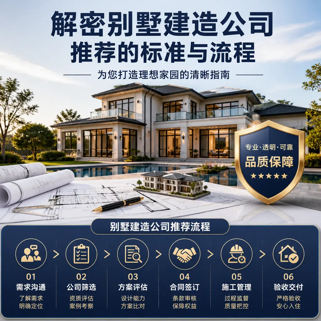 解密别墅建造公司推荐的标准与流程在 天津