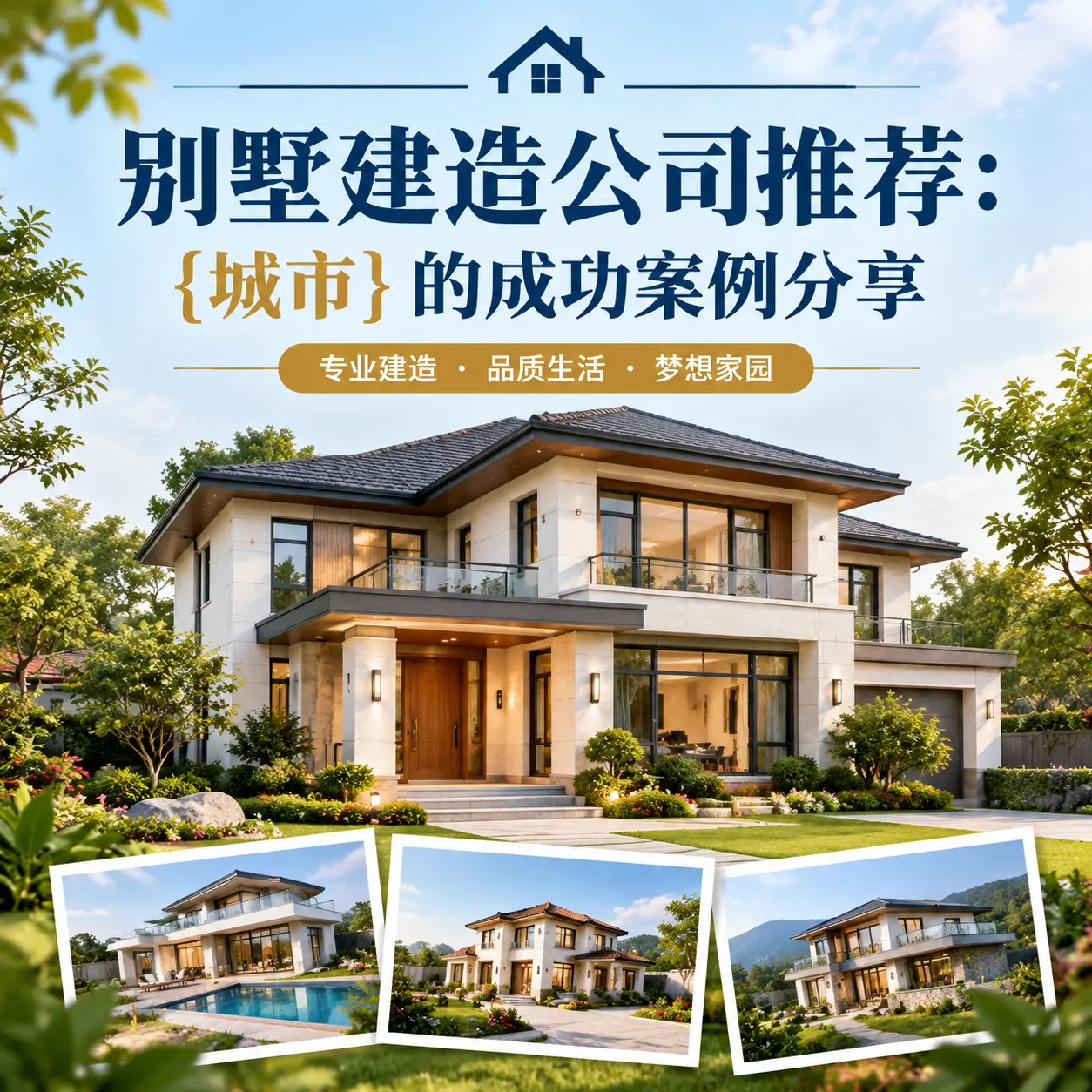 别墅建造公司推荐: 天津 的成功案例分享