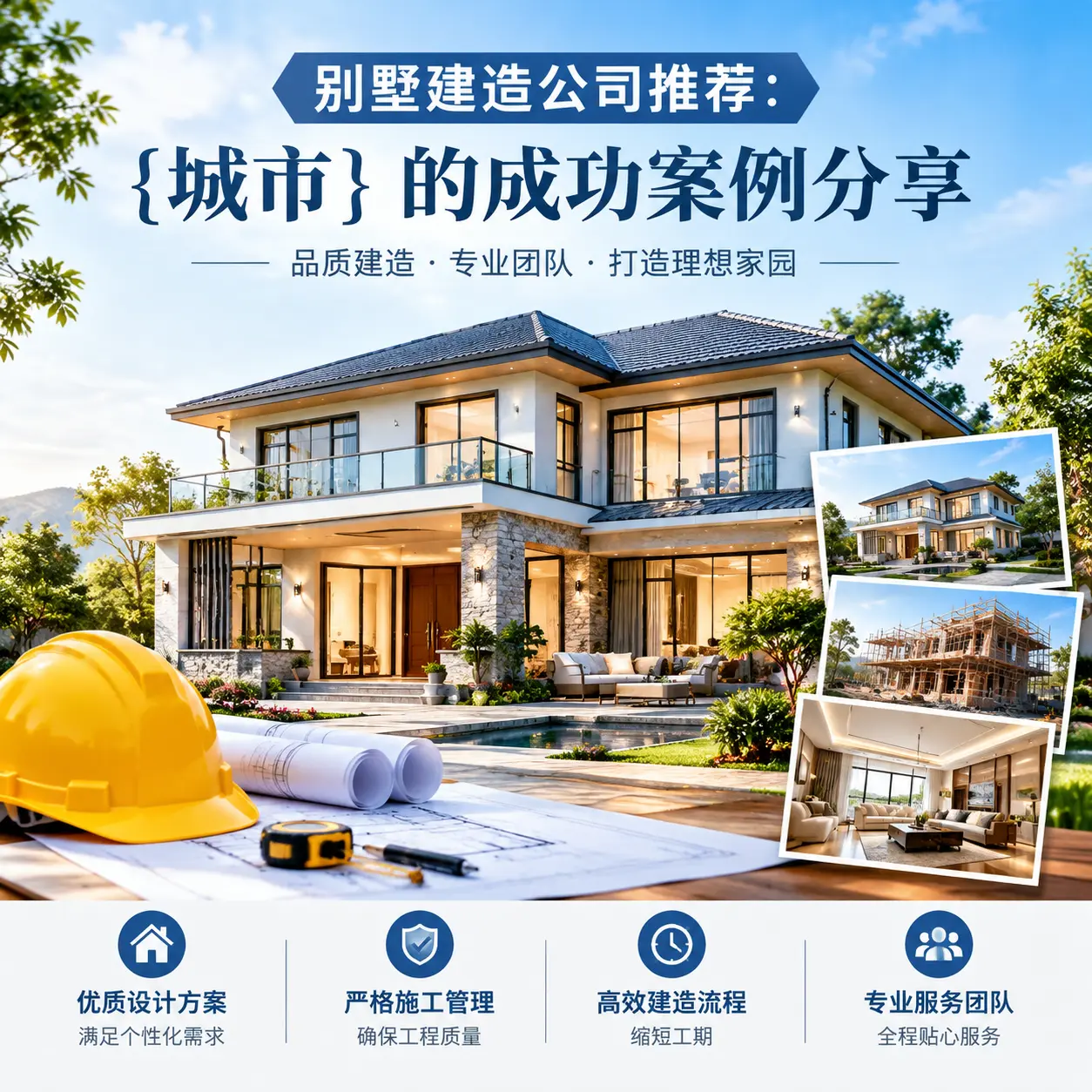 别墅建造公司推荐: 天津 的成功案例分享