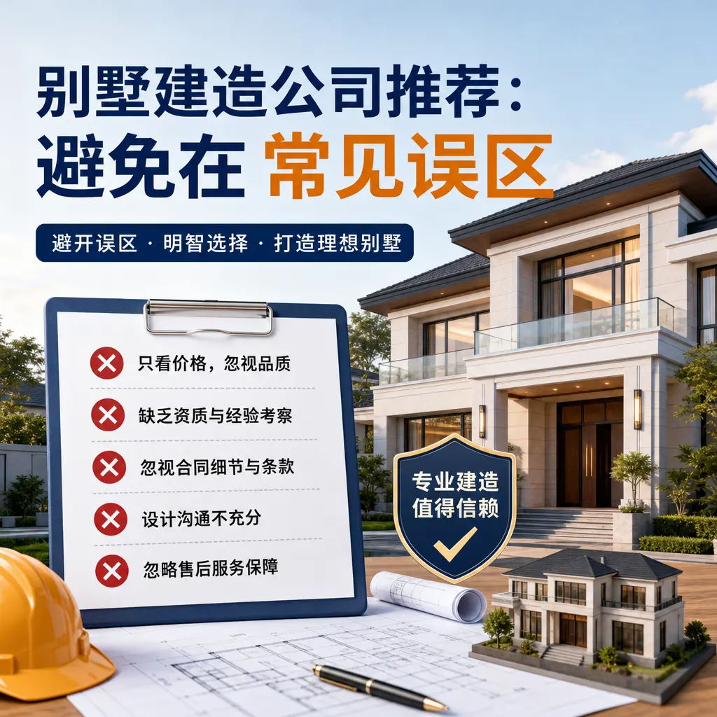 别墅建造公司推荐：避免在 天津 的常见误区