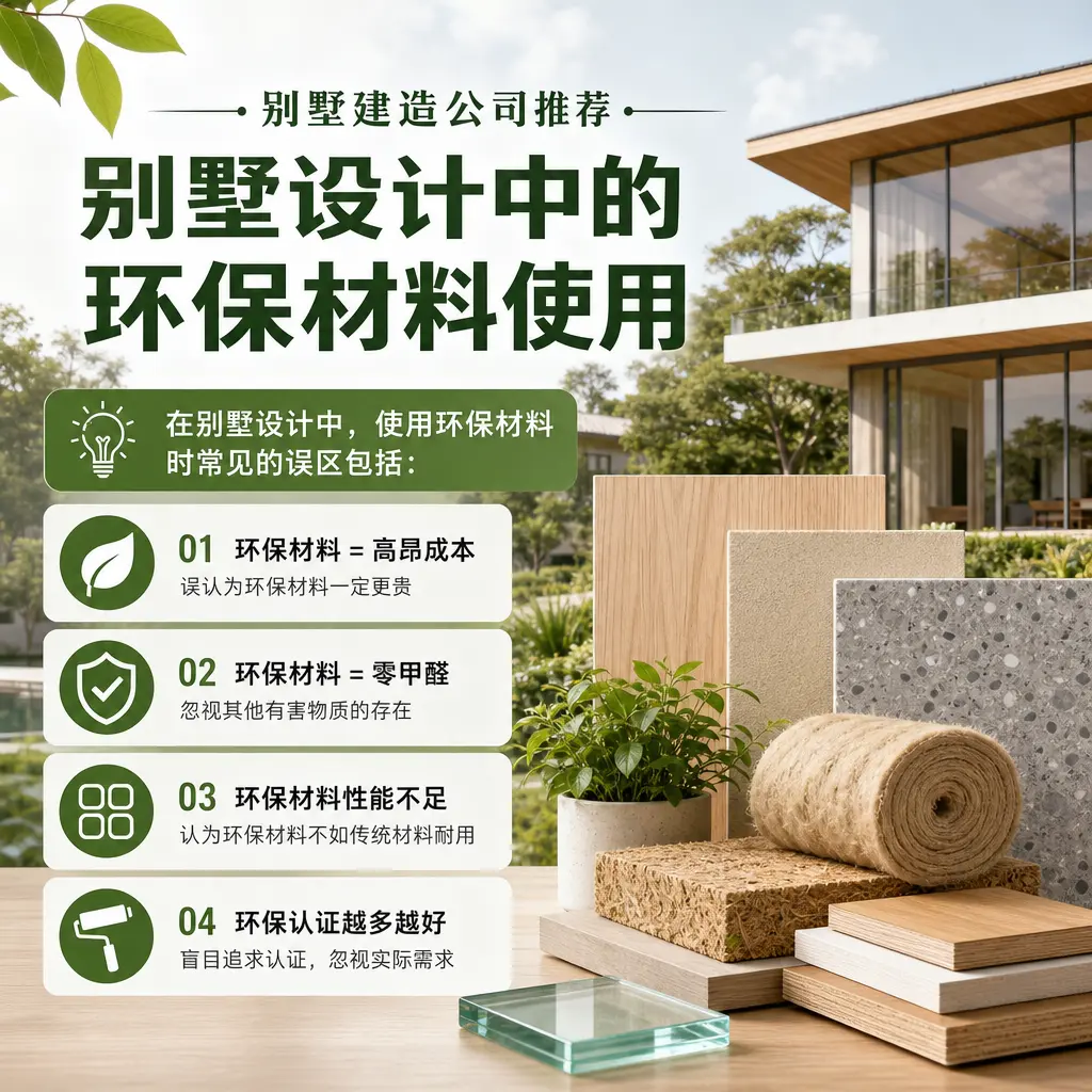 别墅建造公司推荐: 天津 别墅设计中的环保材料使用