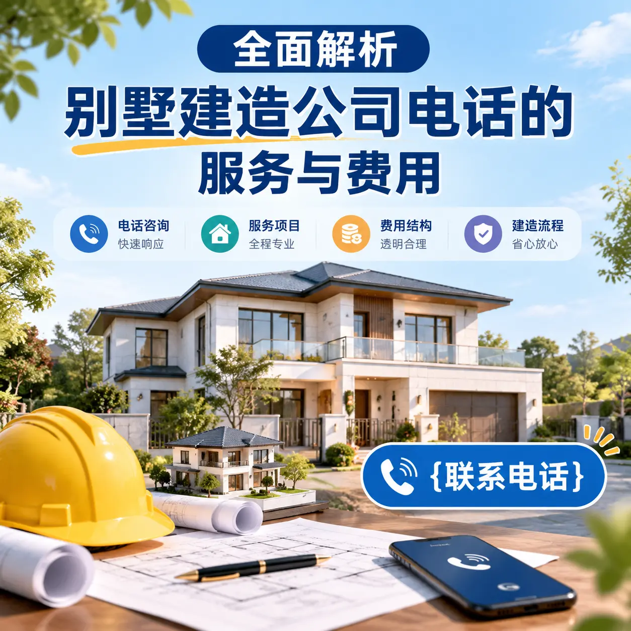全面解析天津别墅建造公司电话的服务与费用