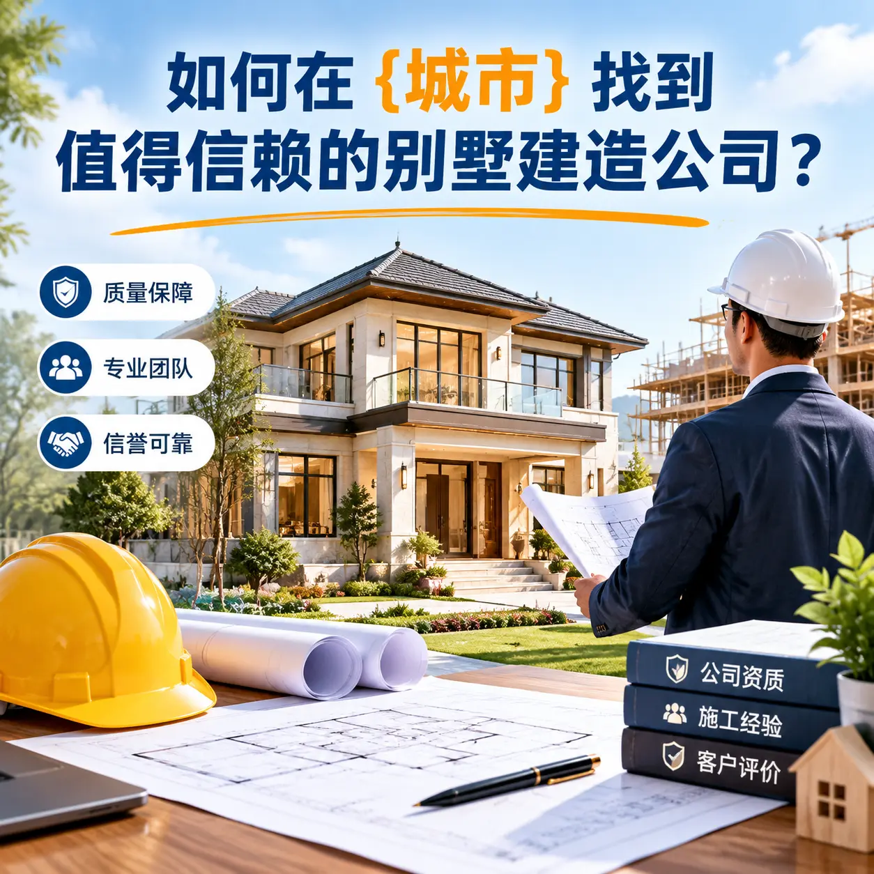 如何在 天津 找到值得信赖的别墅建造公司？